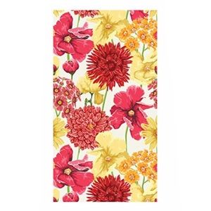 Elise Petal Meadow Guest Towel Napkins (317660), 16 ct